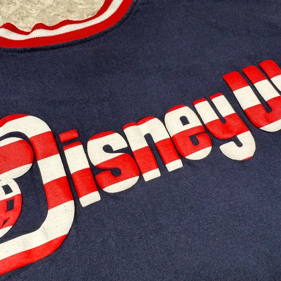 Walt Disney World Spirit Jersey Adult Size S Patriotic Mickey Mouse USA Parks - Picture 8 of 14